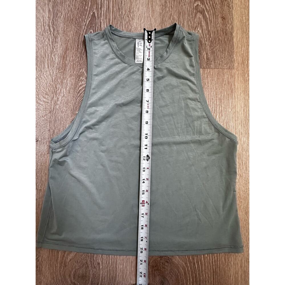 Spanx|Go Lightly Notch-Back Tank|Sea Salt Green|SZ S - Picture 2 of 6